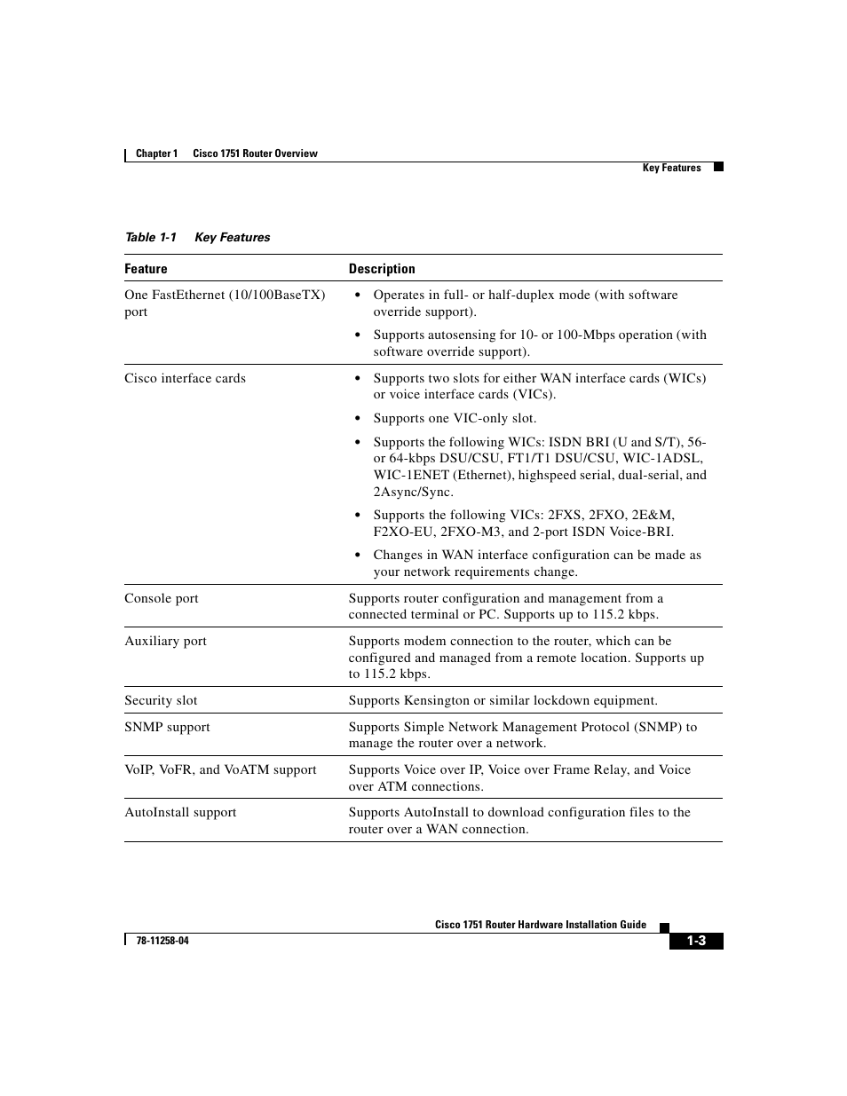 Cisco 1751 User Manual | Page 19 / 98