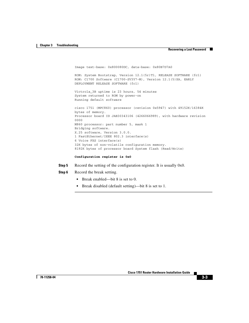 Cisco 1751 User Manual | Page 45 / 98