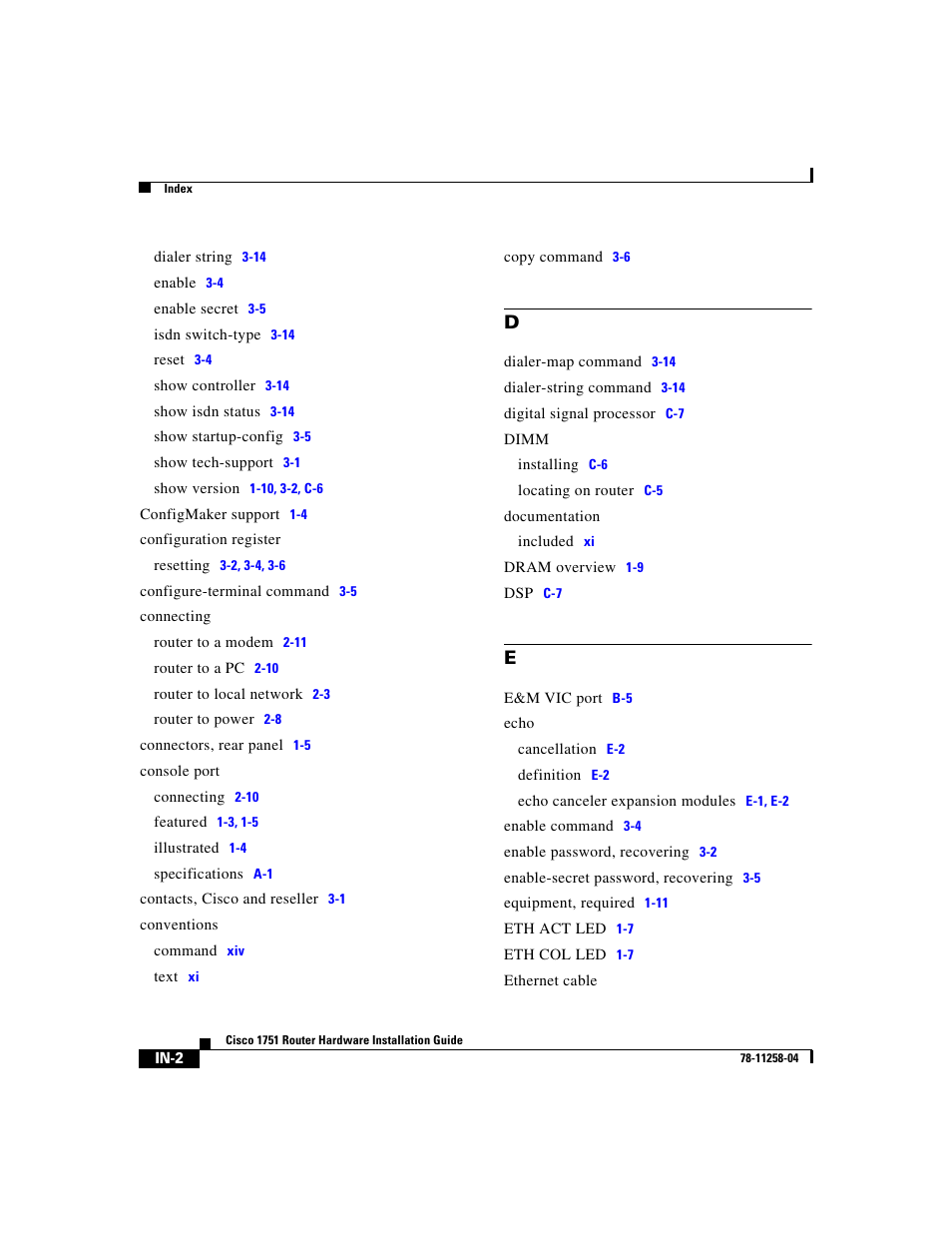 Cisco 1751 User Manual | Page 92 / 98