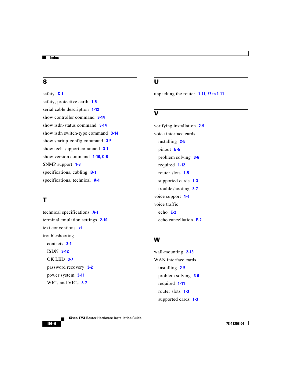 Cisco 1751 User Manual | Page 96 / 98