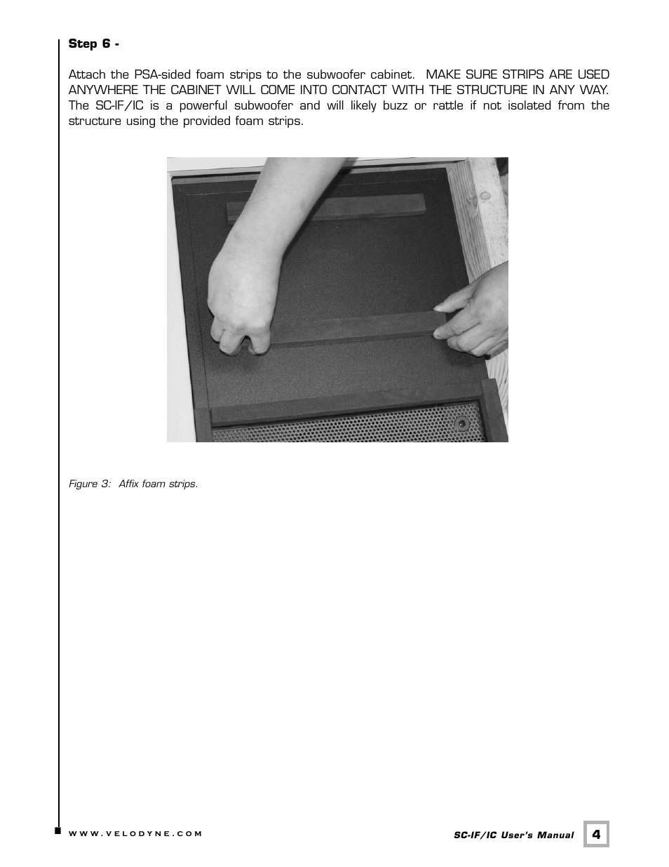 Velodyne SC-IF/IC User Manual | Page 7 / 14