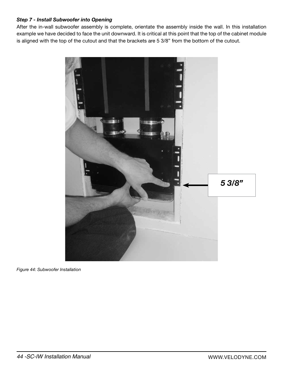 Velodyne SC-IWBB User Manual | Page 50 / 64