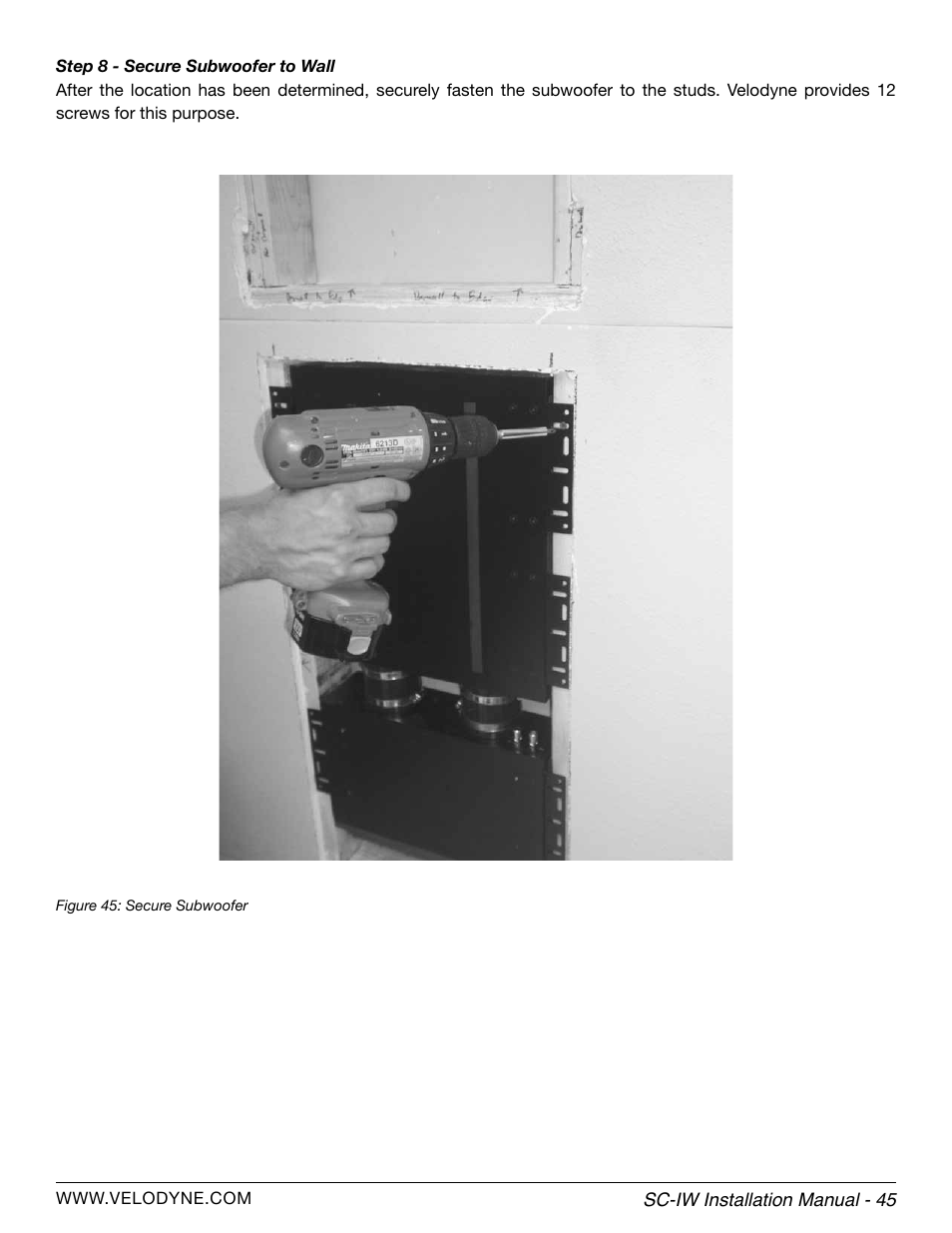 Velodyne SC-IWBB User Manual | Page 51 / 64