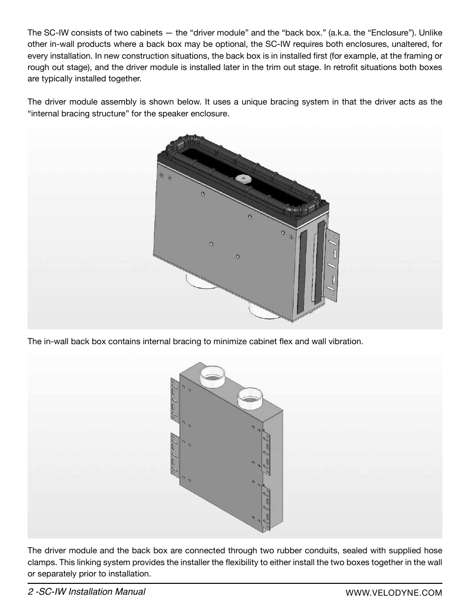 Velodyne SC-IWBB User Manual | Page 8 / 64