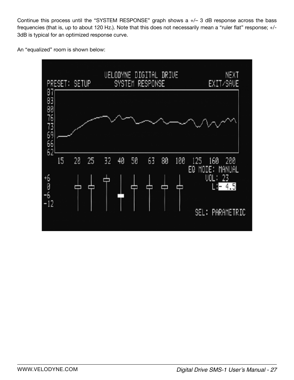 Velodyne SMS-1 User Manual | Page 33 / 49