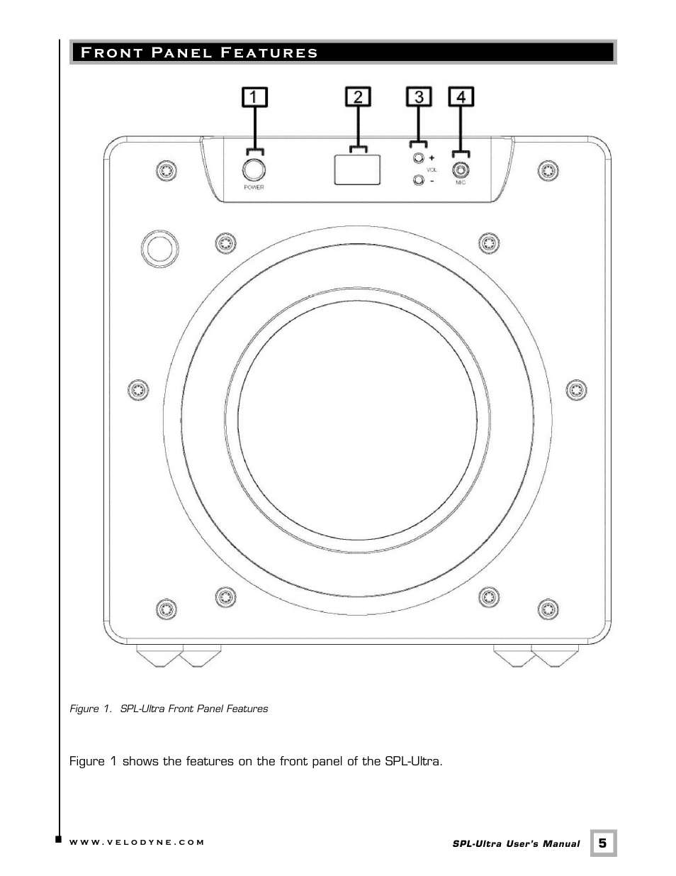 Velodyne SPL-Ultra Series User Manual | Page 8 / 22