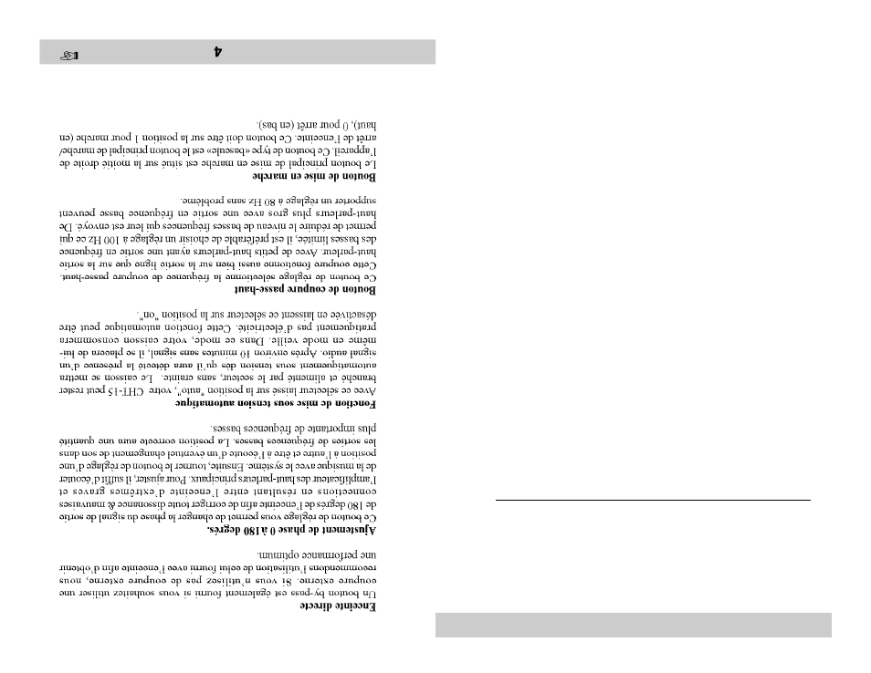 Line-level connection | Velodyne CHT-15 User Manual | Page 5 / 12