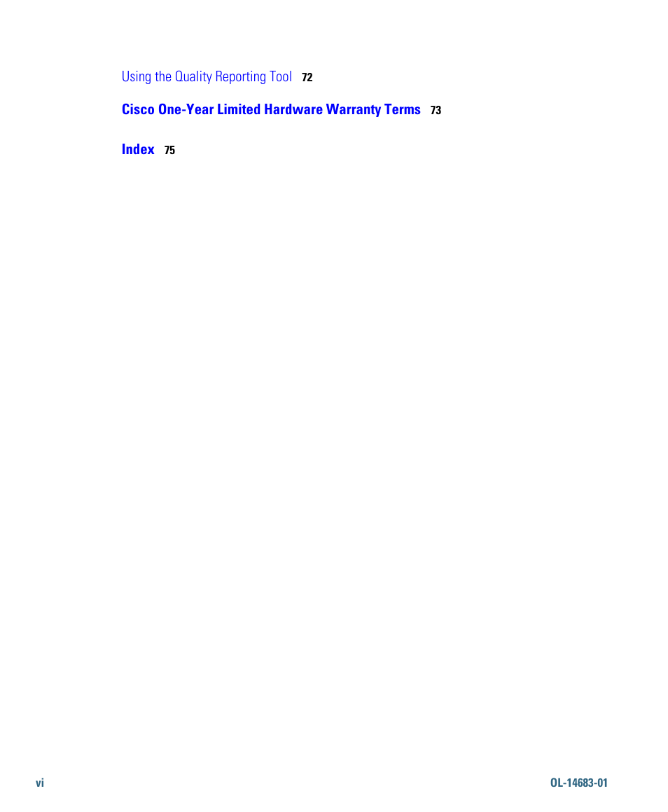 Cisco IP Phone 7961G User Manual | Page 8 / 90