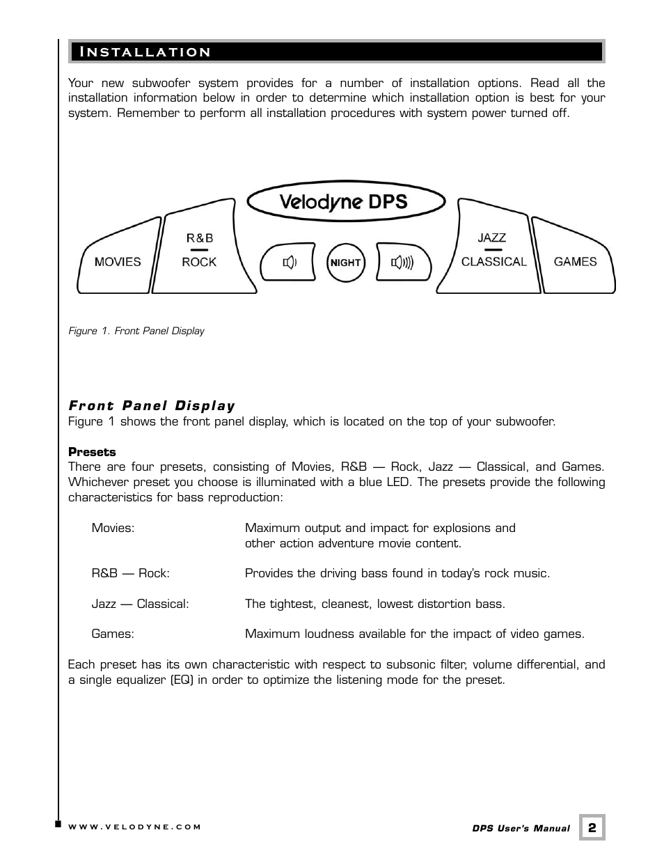 Velodyne DPS 10-12 Series User Manual | Page 5 / 17