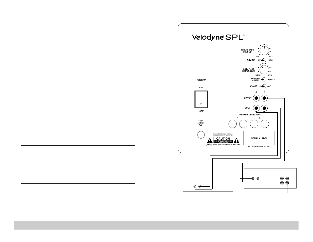 Product features, Prepare for installation, Placement | Velodyne SPL-1200 User Manual | Page 6 / 8