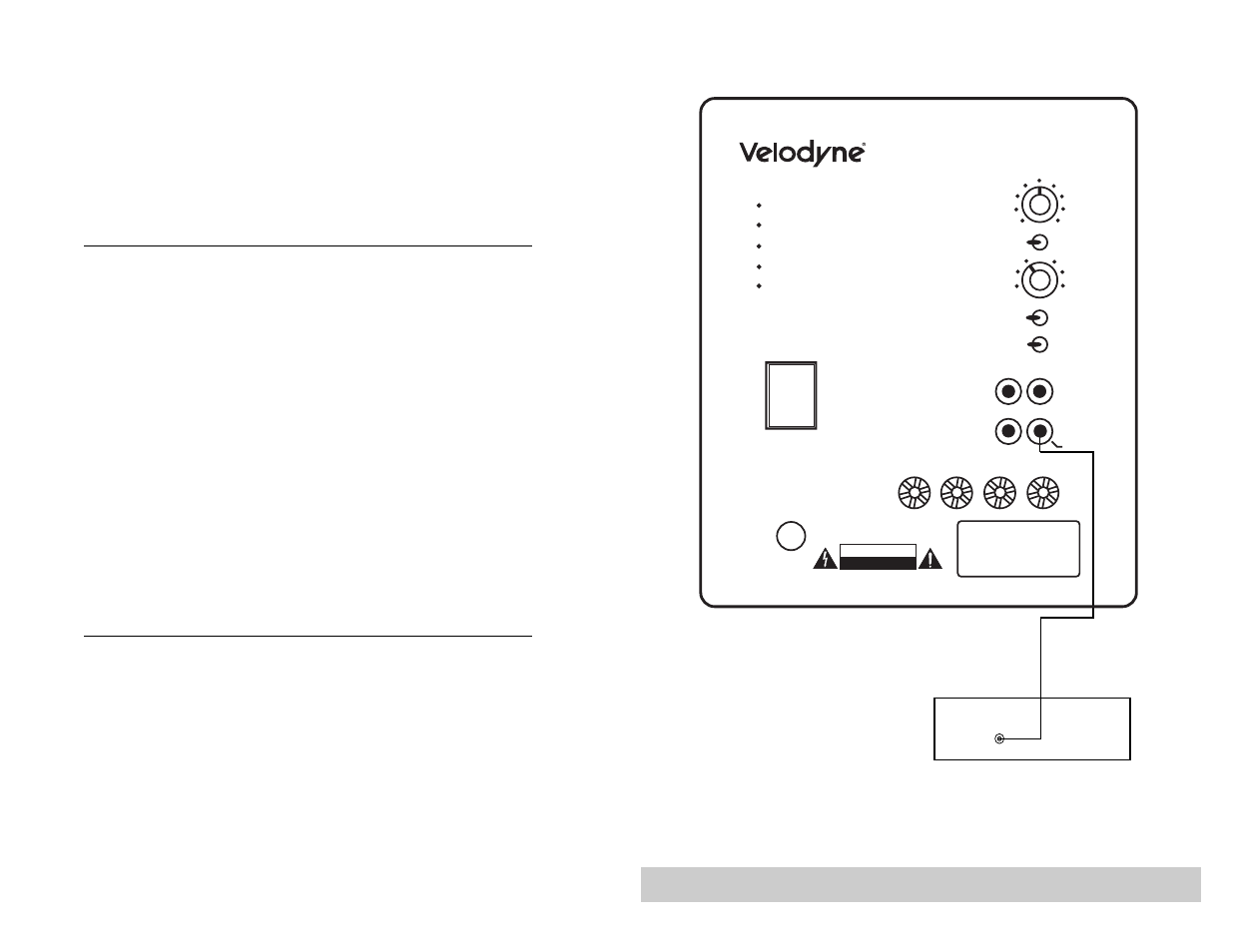 Line-level connection - option a, Line-level connection - option b, Spl series | Velodyne SPL-1200 Series II User Manual | Page 11 / 20