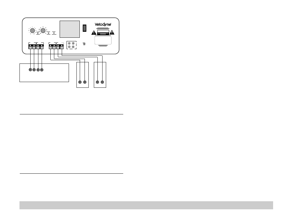 Interconnect cables, Placement | Velodyne VA-907.2 User Manual | Page 5 / 6