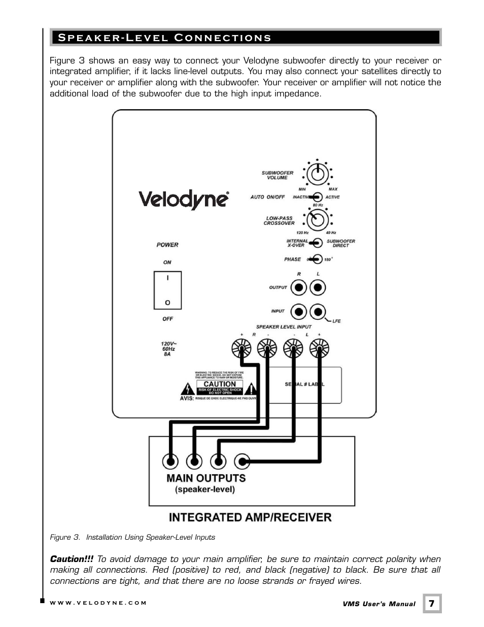 Velodyne VMS-8 User Manual | Page 10 / 16