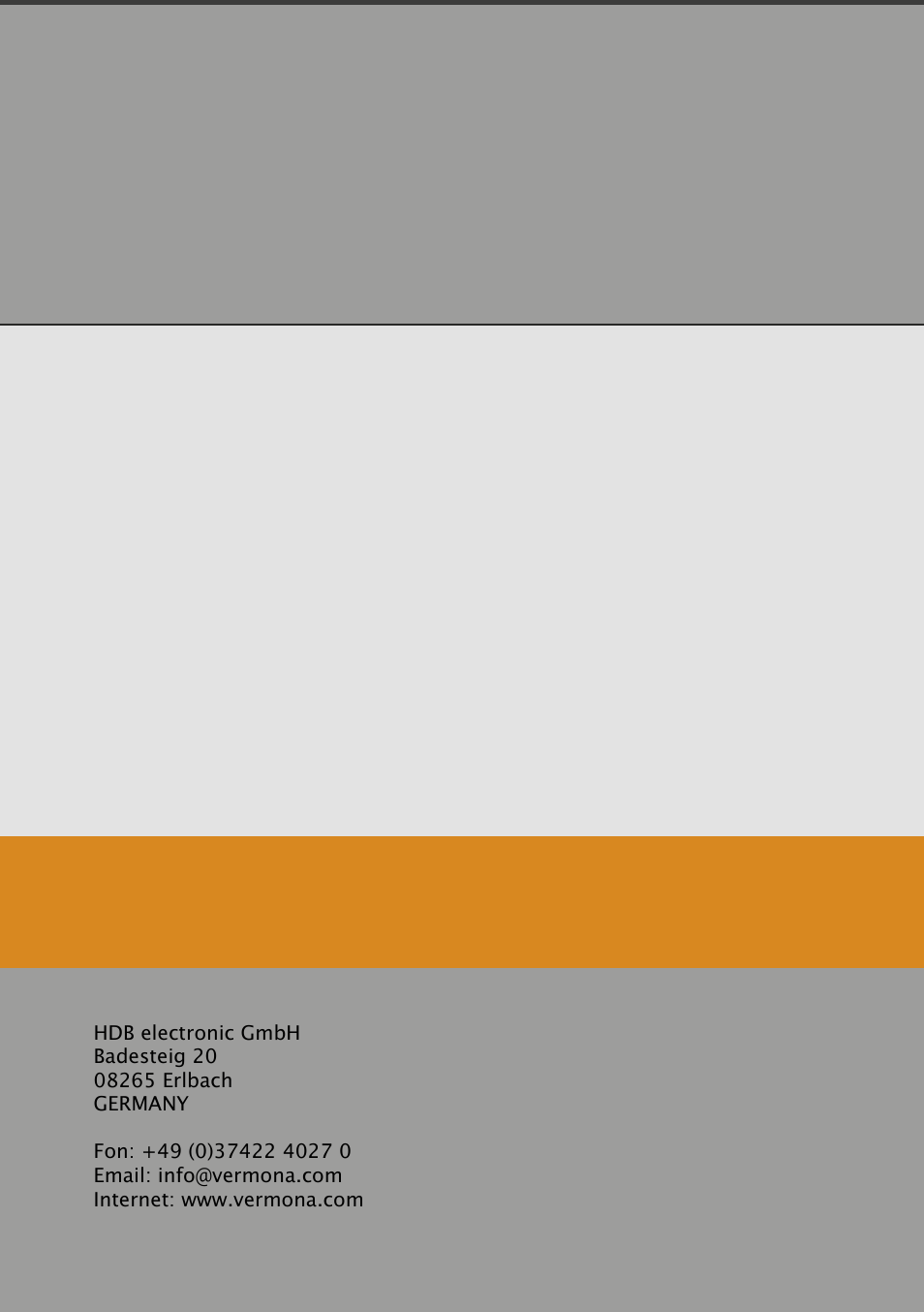 Vermona DRM1 MKIII - analog drum synthesizer User Manual | Page 31 / 31