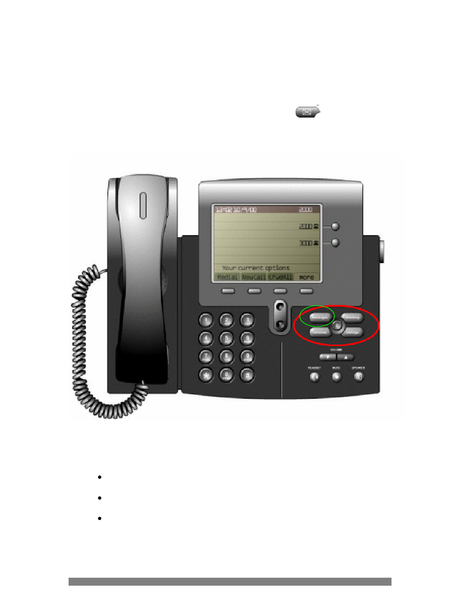 Voice mail, Configuring your voice mail box for the first time, Record your name | Set a personal greeting, if desired, Change your password, 1 configuring your voice mail box | Cisco VWCC User Manual | Page 3 / 23