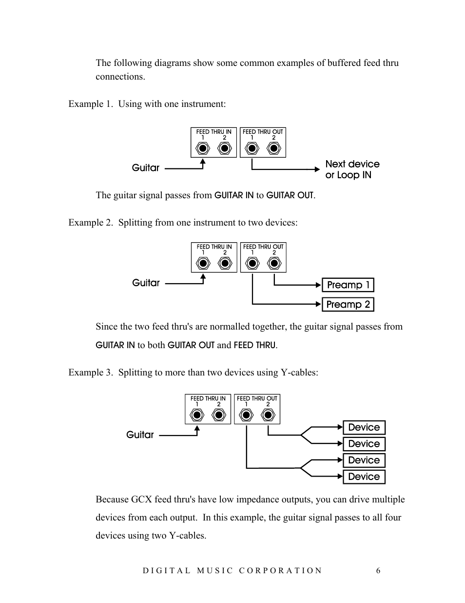 Voodoo Lab GCX Guitar Switcher User Manual | Page 7 / 16