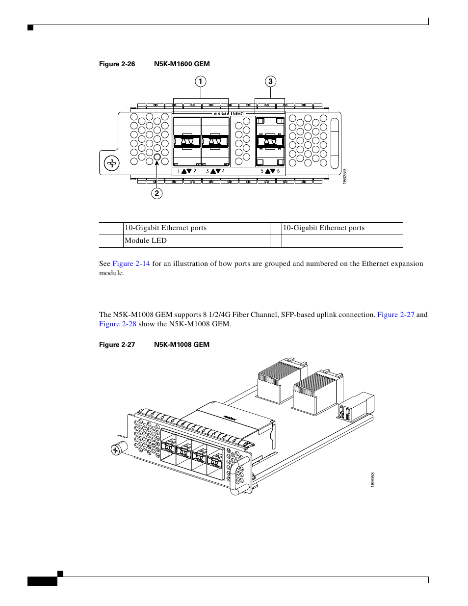 N5k-m1008 gatos expansion module, Figure 2-26 | Cisco 5000 Series User Manual | Page 56 / 142