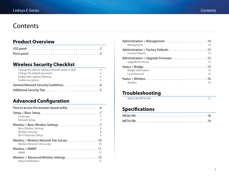 Cisco WES610N User Manual | Page 2 / 546