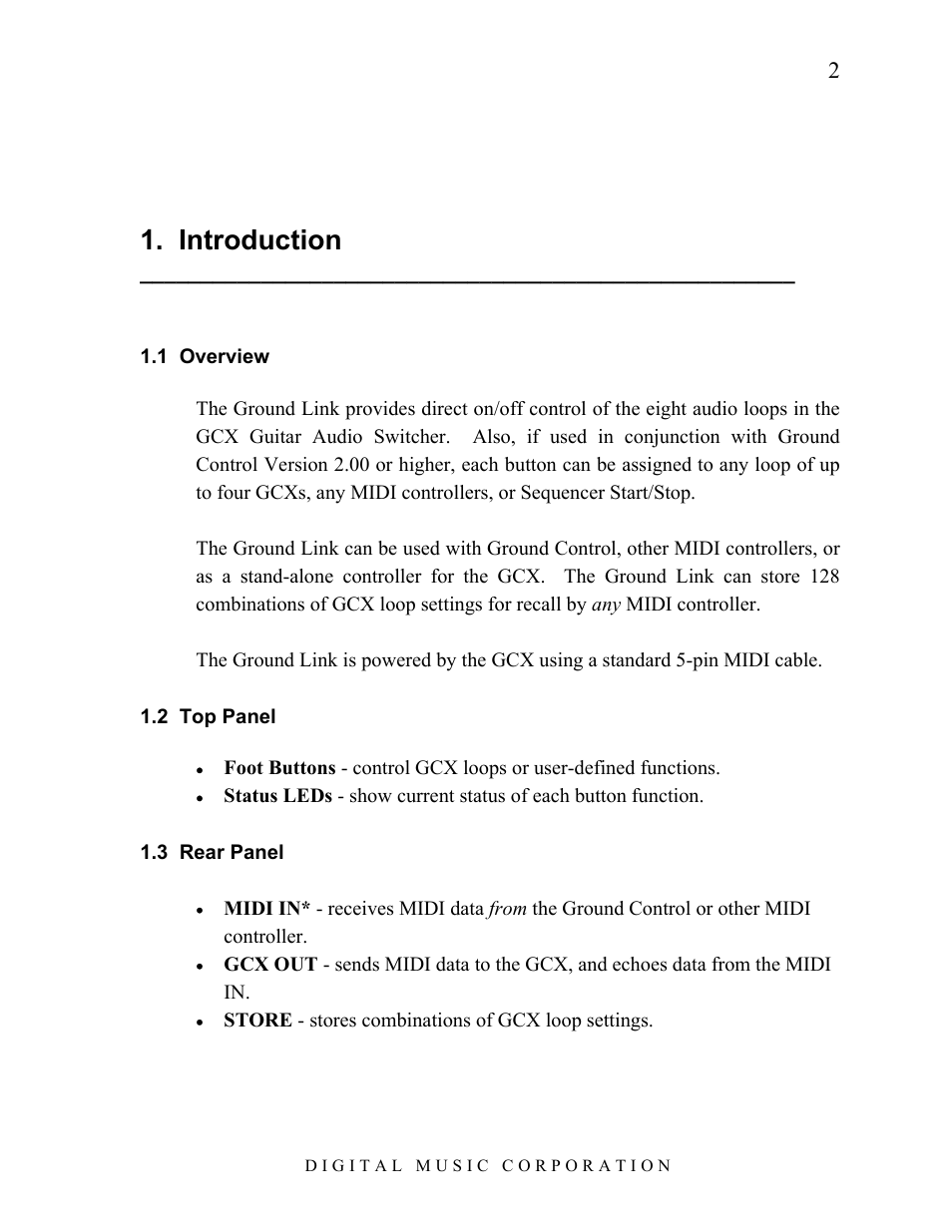 Introduction | Voodoo Lab Ground Link User Manual | Page 3 / 9