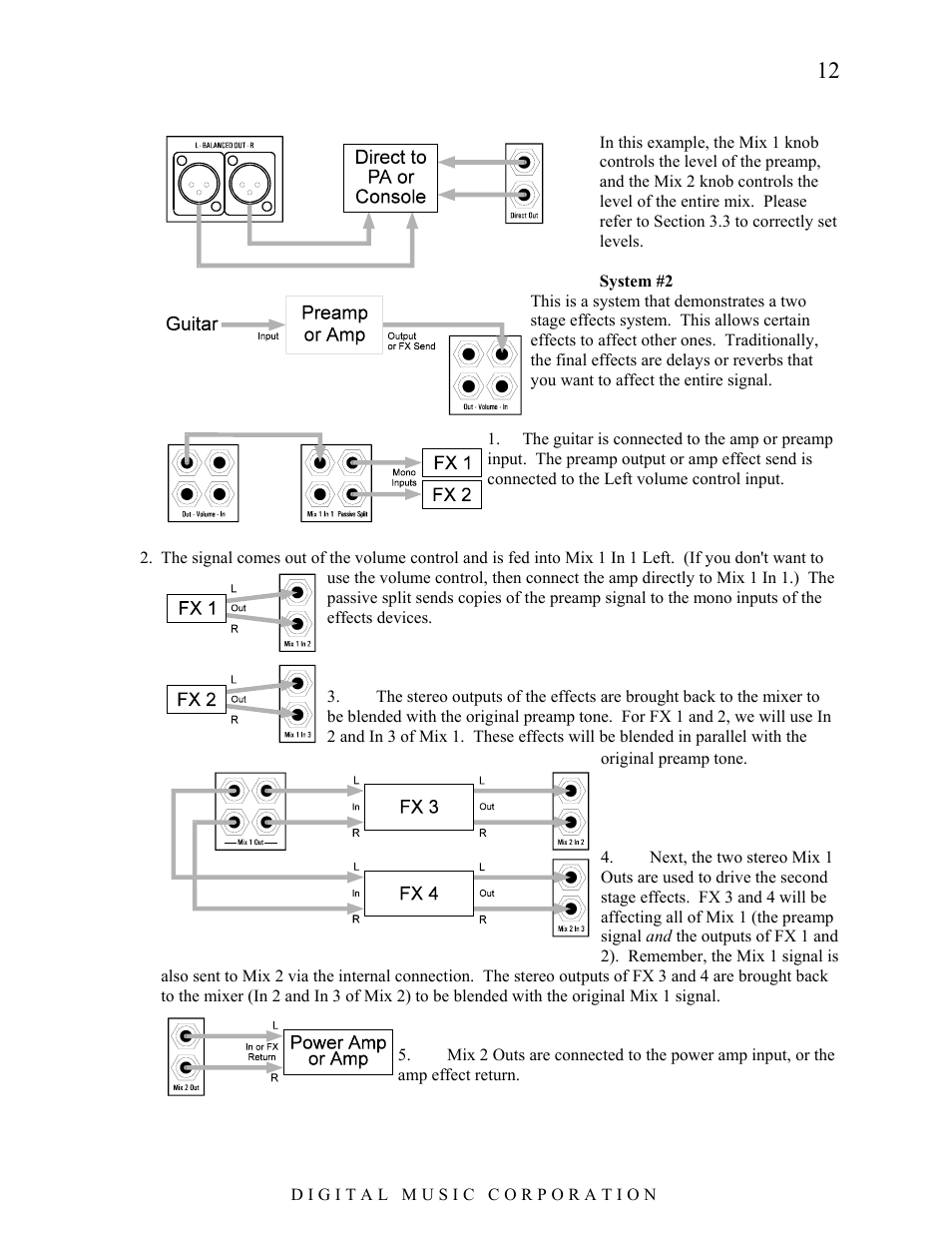 Voodoo Lab System Mix Plus User Manual | Page 13 / 19