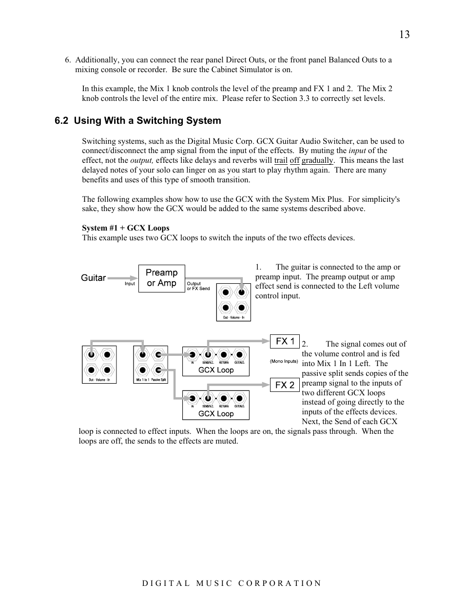 Voodoo Lab System Mix Plus User Manual | Page 14 / 19