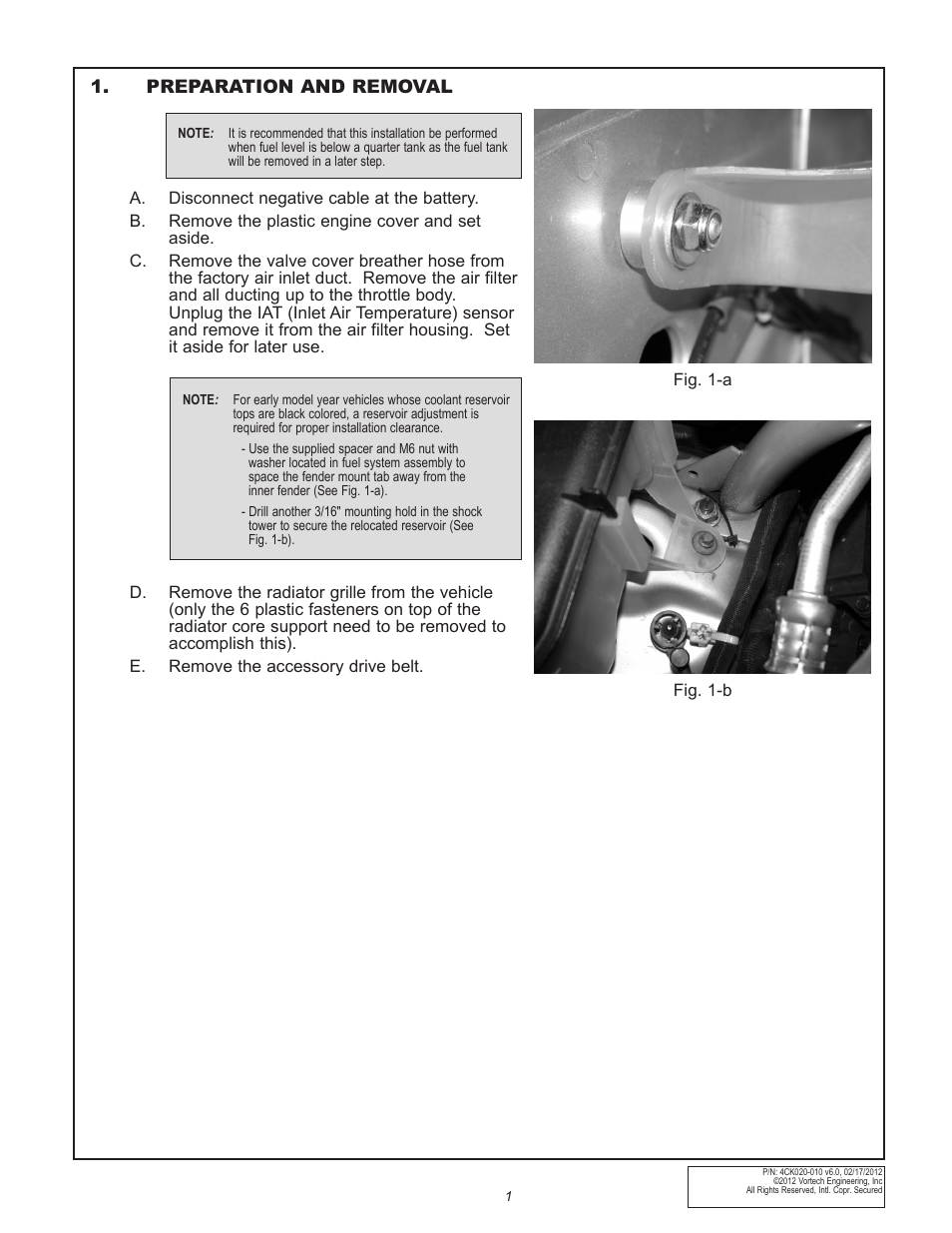 Vortech 2006-2010 6.1L Jeep SRT8 User Manual | Page 11 / 53