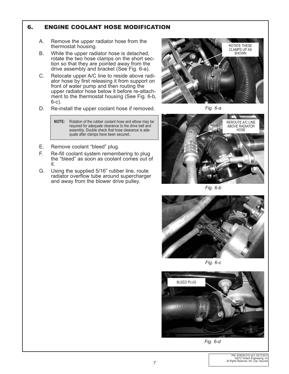 Vortech 2006-2010 6.1L Jeep SRT8 User Manual | Page 17 / 53