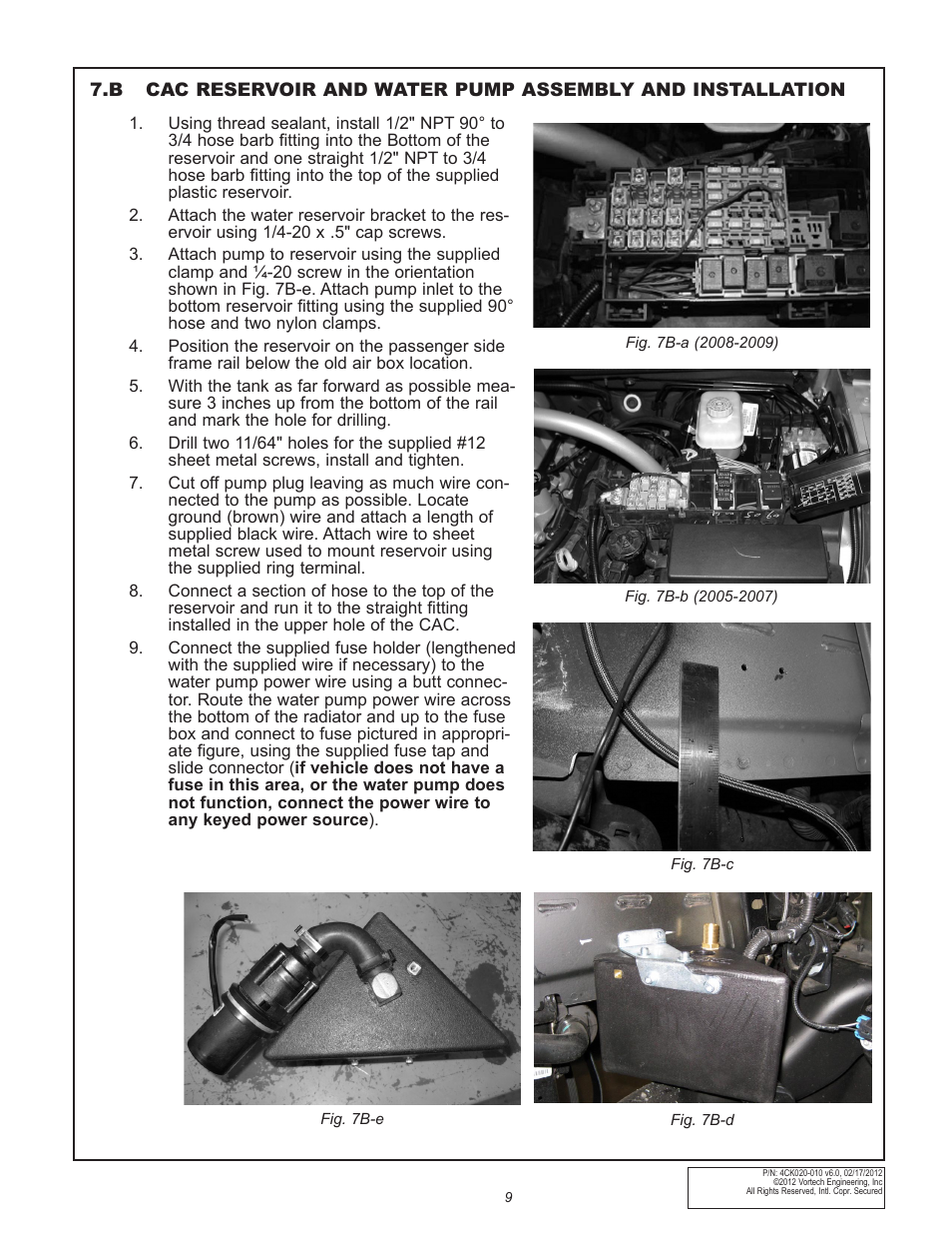 Vortech 2006-2010 6.1L Jeep SRT8 User Manual | Page 19 / 53
