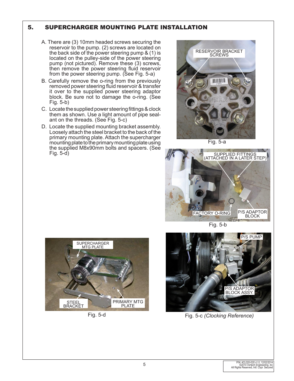 Vortech 2011-2012 6.4L Hemi Challenger User Manual | Page 15 / 30