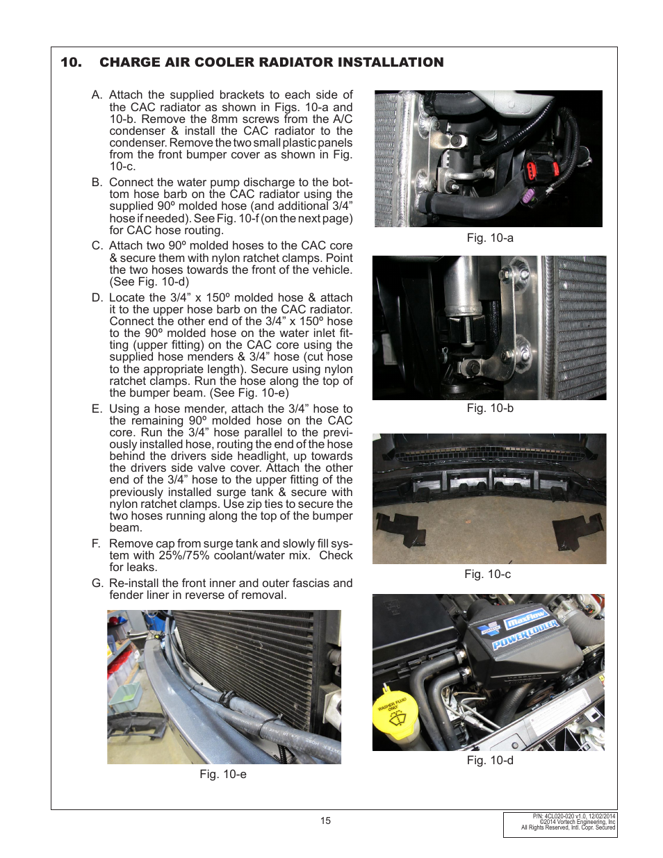 Vortech 2011-2012 6.4L Hemi Challenger User Manual | Page 25 / 30