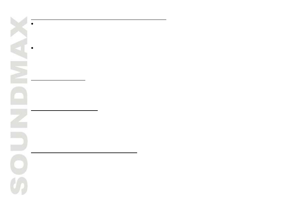 SoundMax SM-CMD2022 User Manual | Page 20 / 81