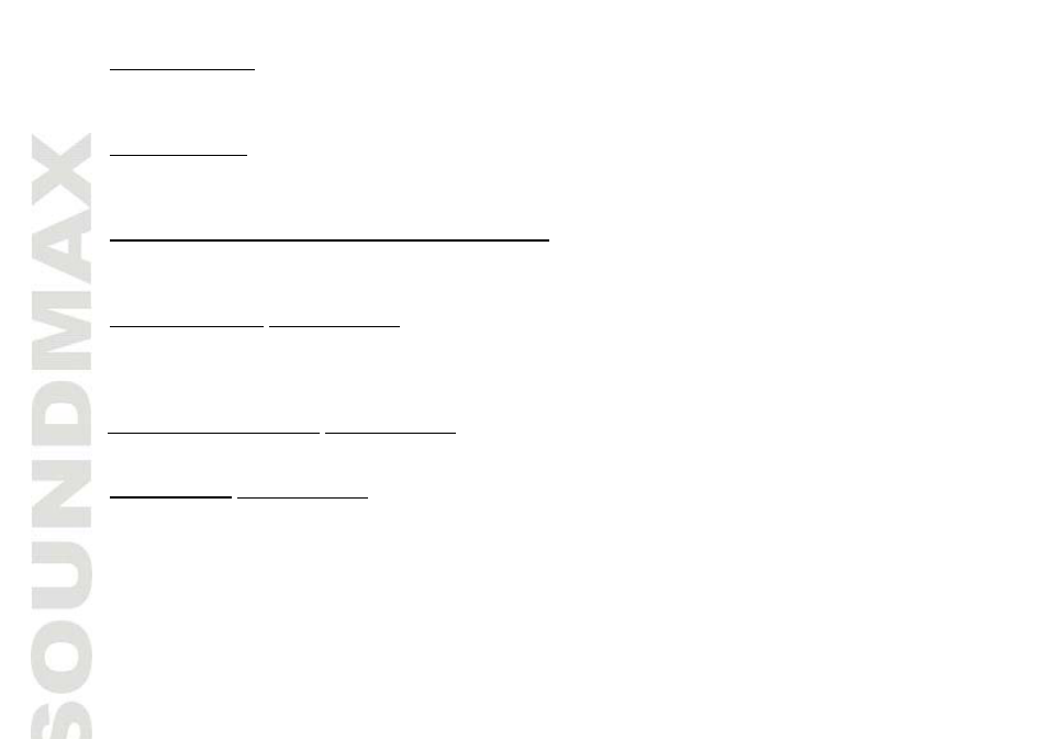 SoundMax SM-CMD2022 User Manual | Page 28 / 81