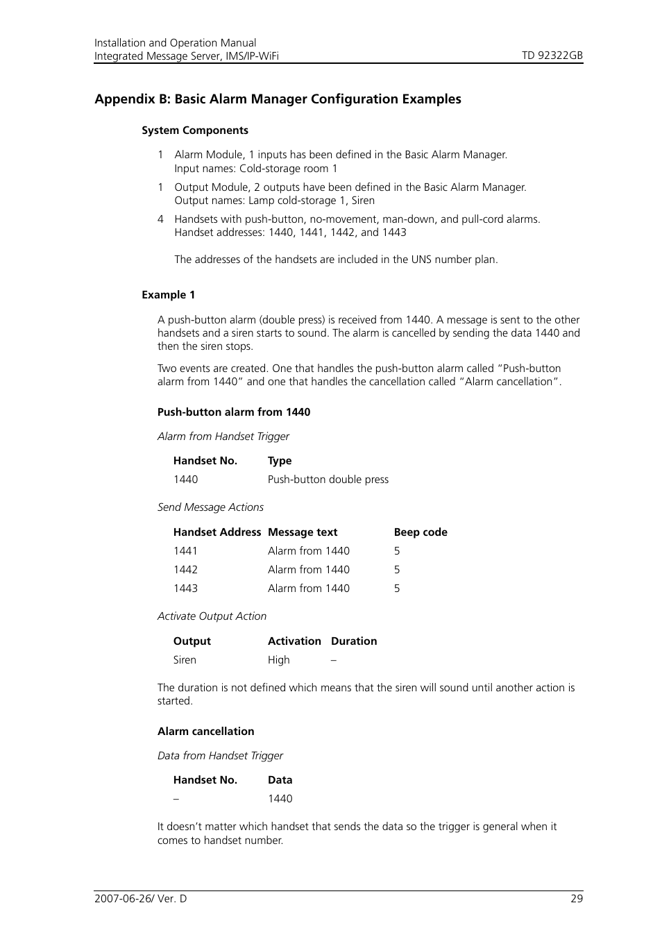 Cisco TD 92322GB User Manual | Page 32 / 34