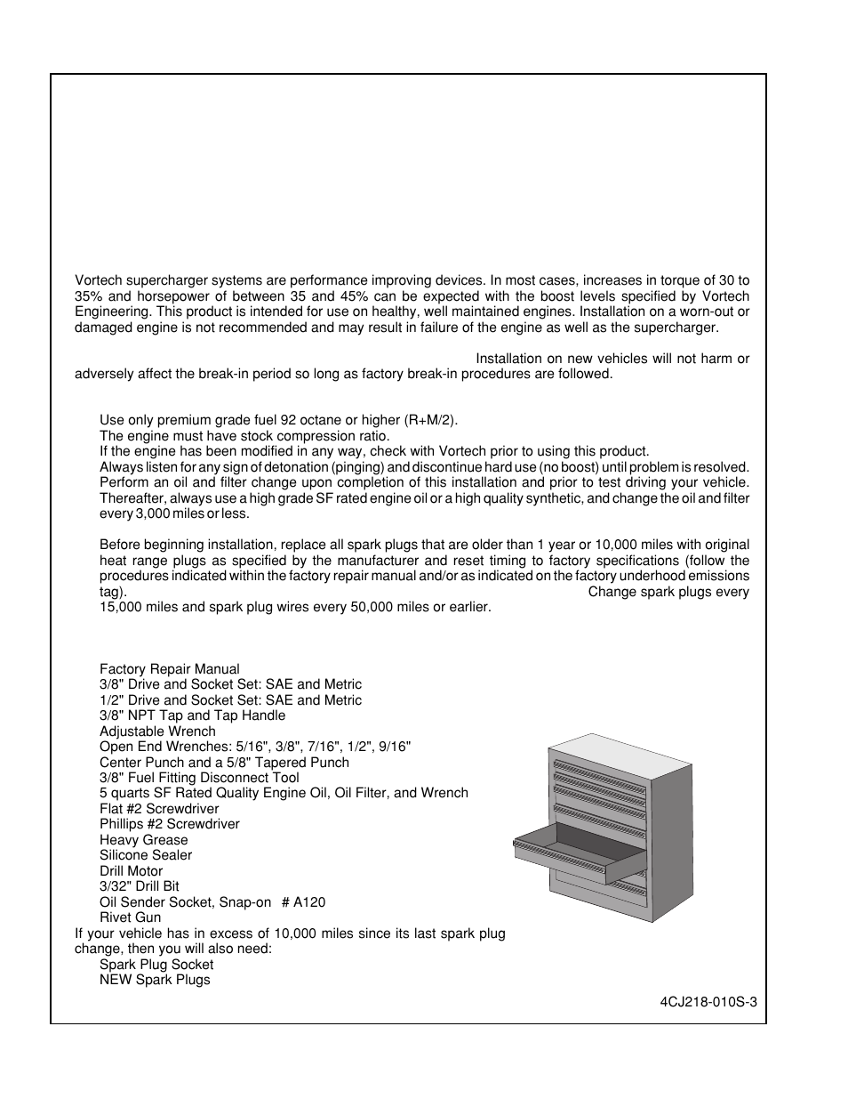 Vortech 1993-1996 5.2L Grand Cherokee User Manual | Page 4 / 25
