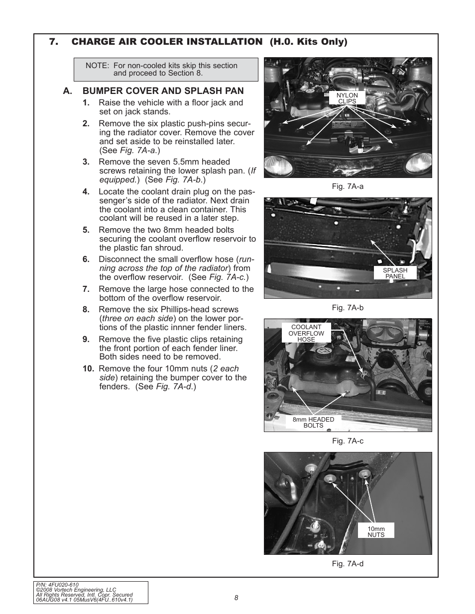 Vortech 2005-2008 Ford 4.0L V6 Mustang User Manual | Page 18 / 42