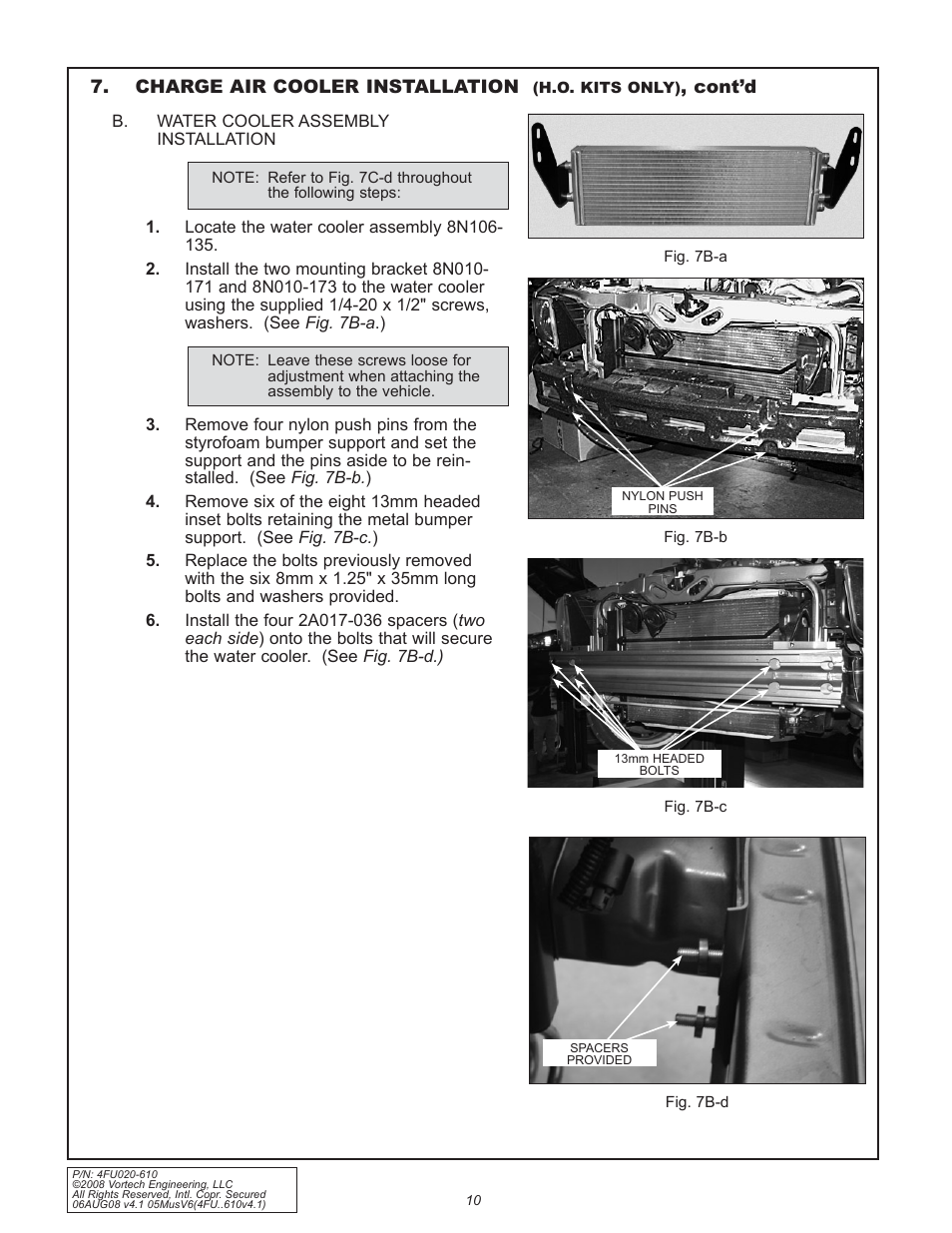 Vortech 2005-2008 Ford 4.0L V6 Mustang User Manual | Page 20 / 42
