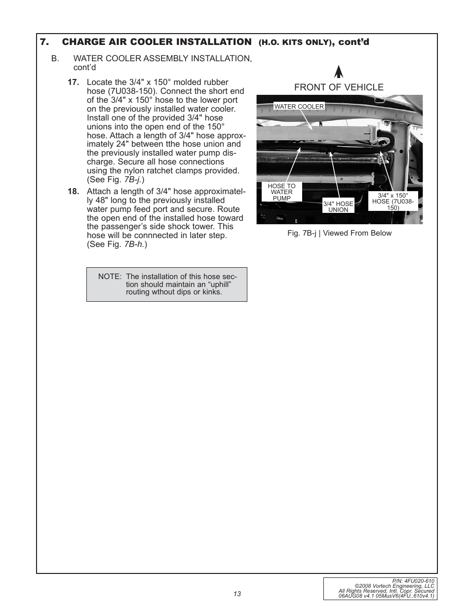 Vortech 2005-2008 Ford 4.0L V6 Mustang User Manual | Page 23 / 42