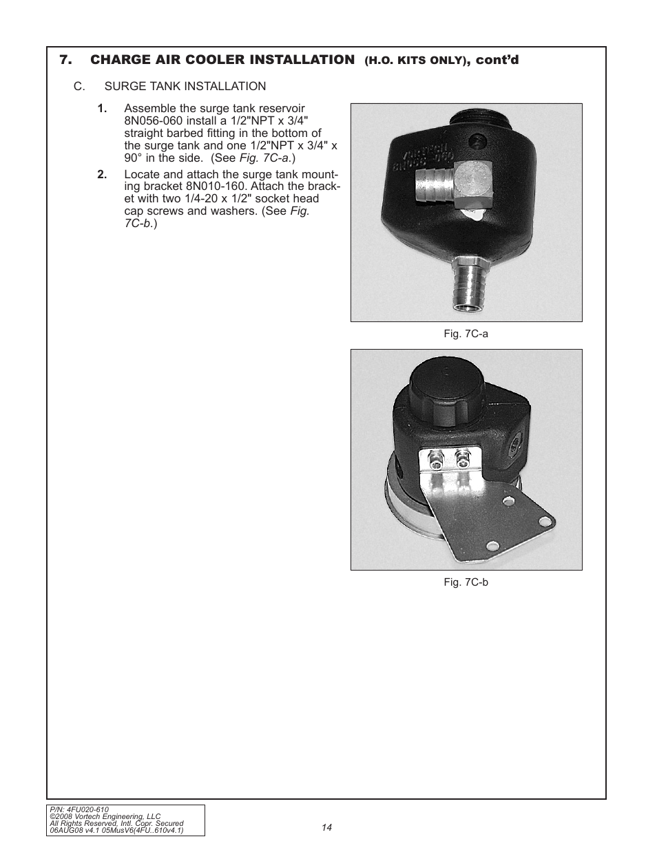 Vortech 2005-2008 Ford 4.0L V6 Mustang User Manual | Page 24 / 42