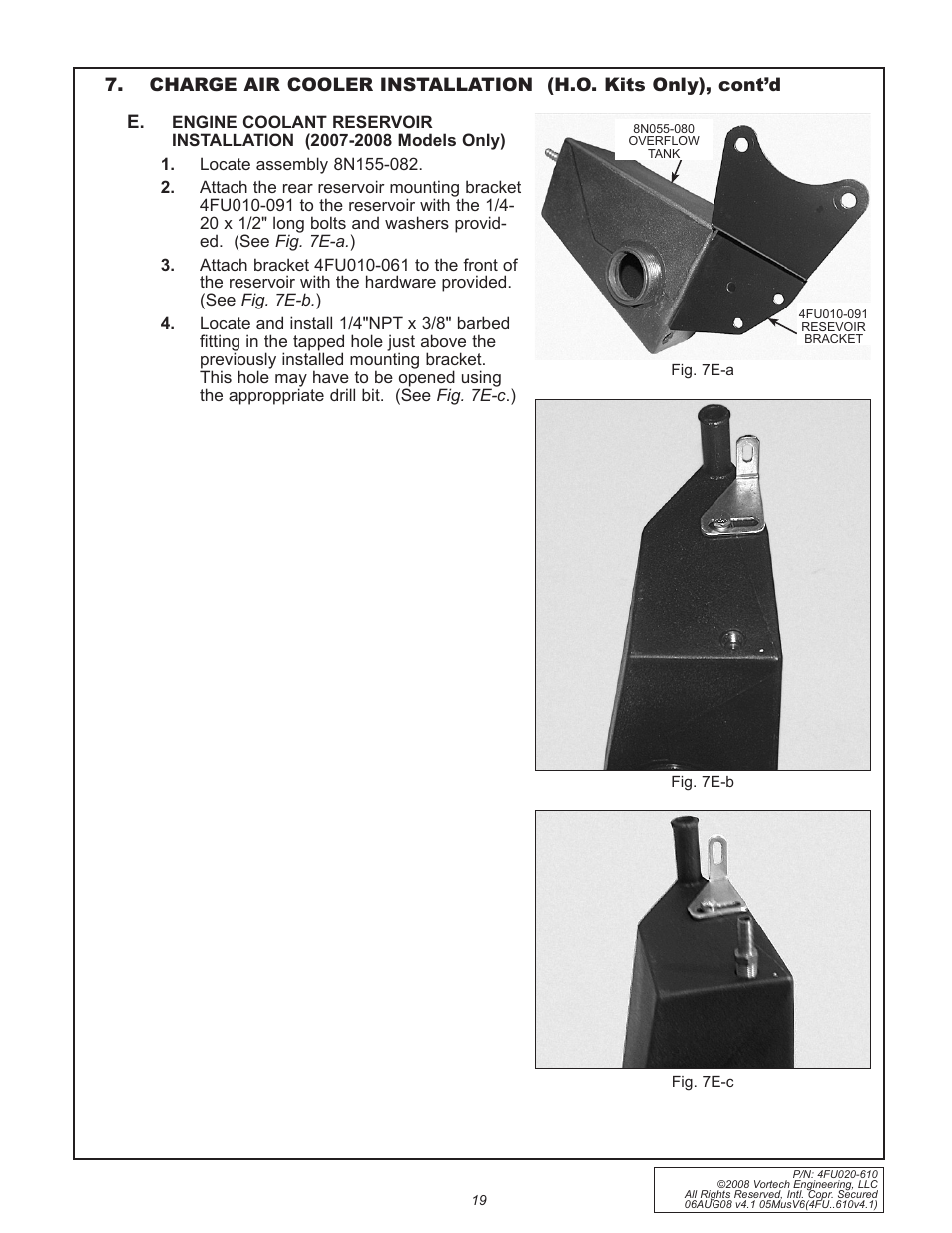 Vortech 2005-2008 Ford 4.0L V6 Mustang User Manual | Page 29 / 42