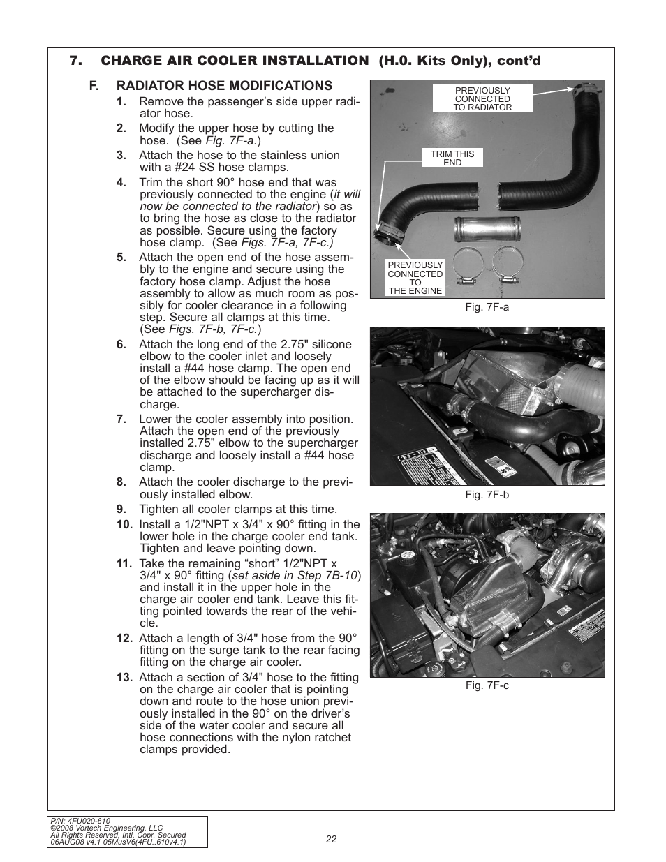 Vortech 2005-2008 Ford 4.0L V6 Mustang User Manual | Page 32 / 42