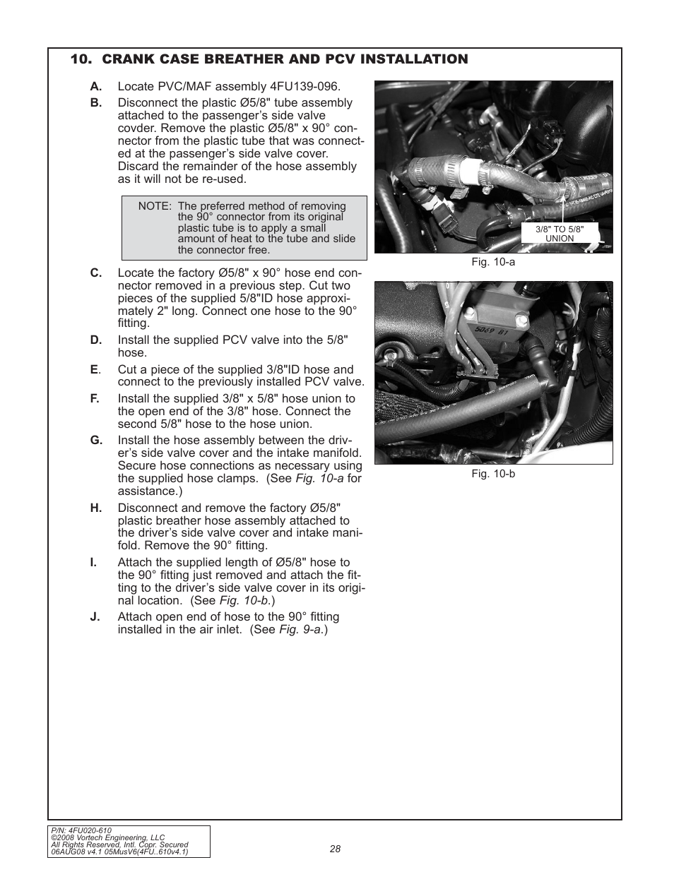 Vortech 2005-2008 Ford 4.0L V6 Mustang User Manual | Page 38 / 42