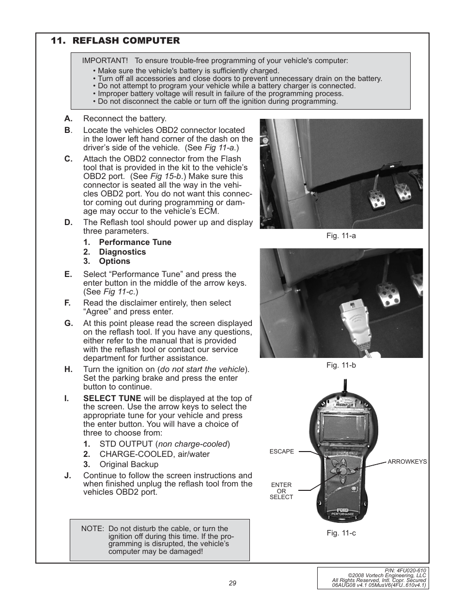 Vortech 2005-2008 Ford 4.0L V6 Mustang User Manual | Page 39 / 42