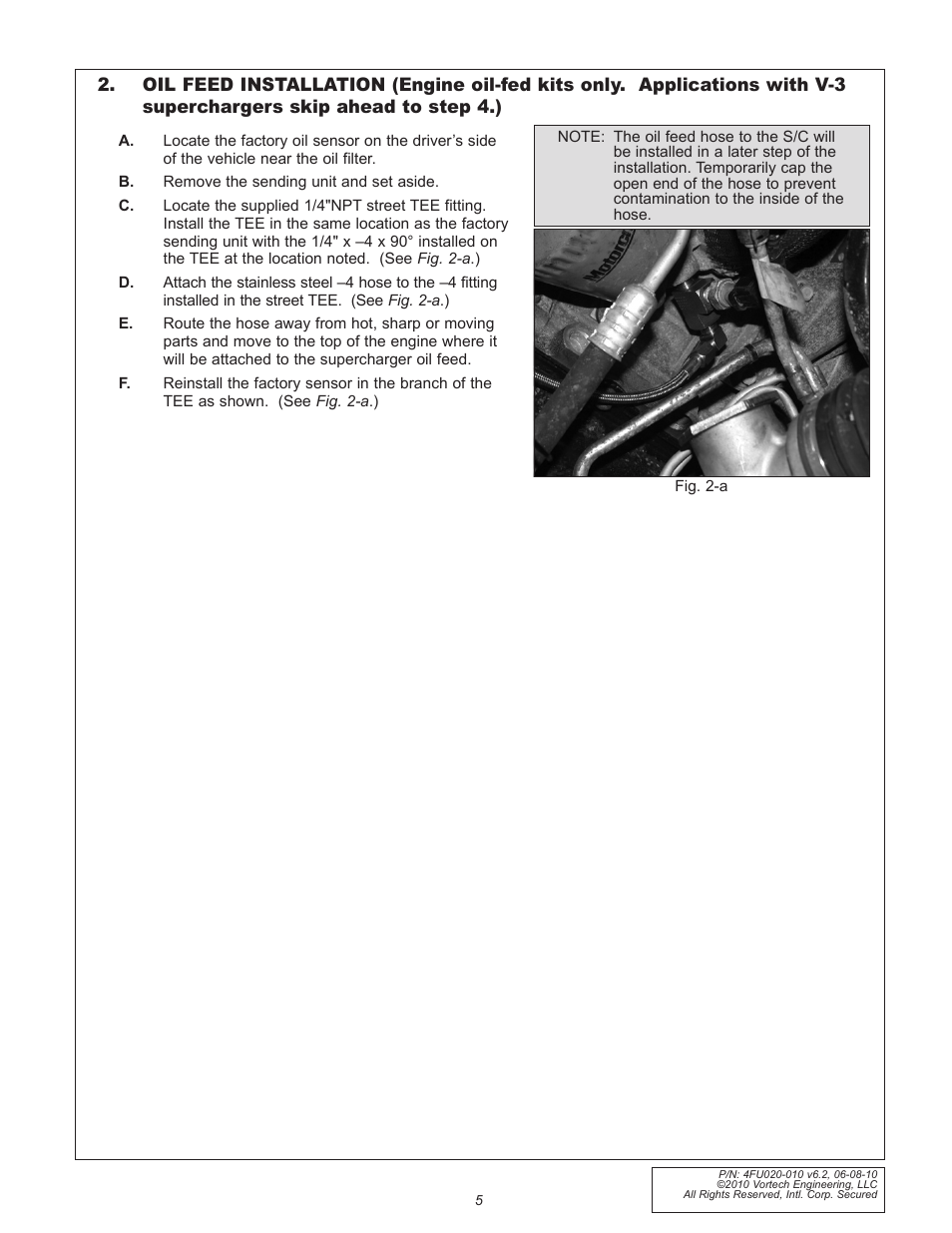 Vortech 2005-2010 Ford 4.6L 3v Mustang GT User Manual | Page 27 / 82