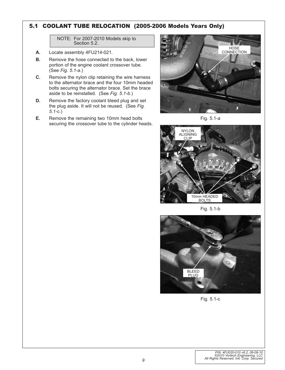 Vortech 2005-2010 Ford 4.6L 3v Mustang GT User Manual | Page 31 / 82