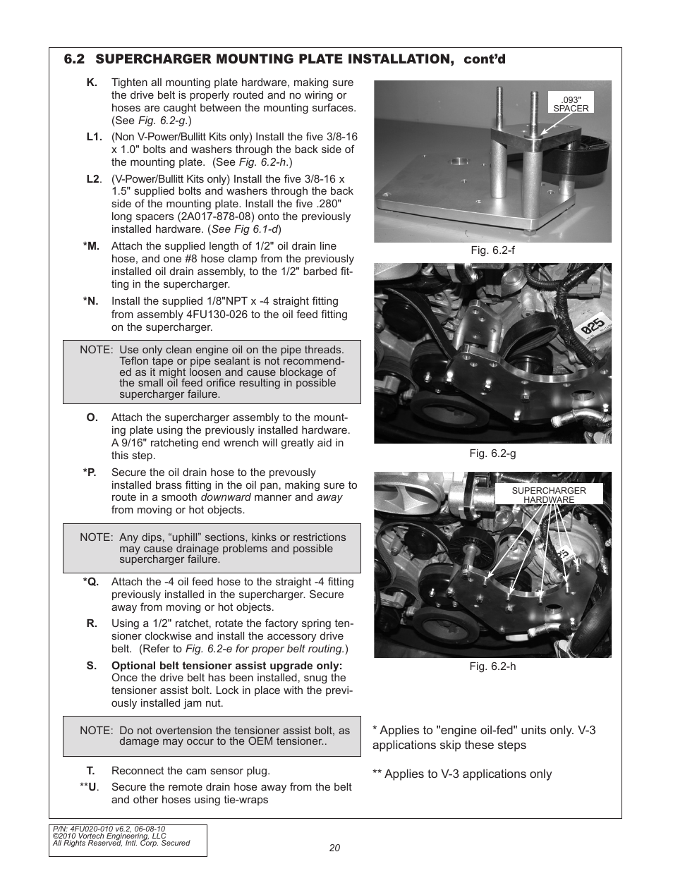 Vortech 2005-2010 Ford 4.6L 3v Mustang GT User Manual | Page 42 / 82