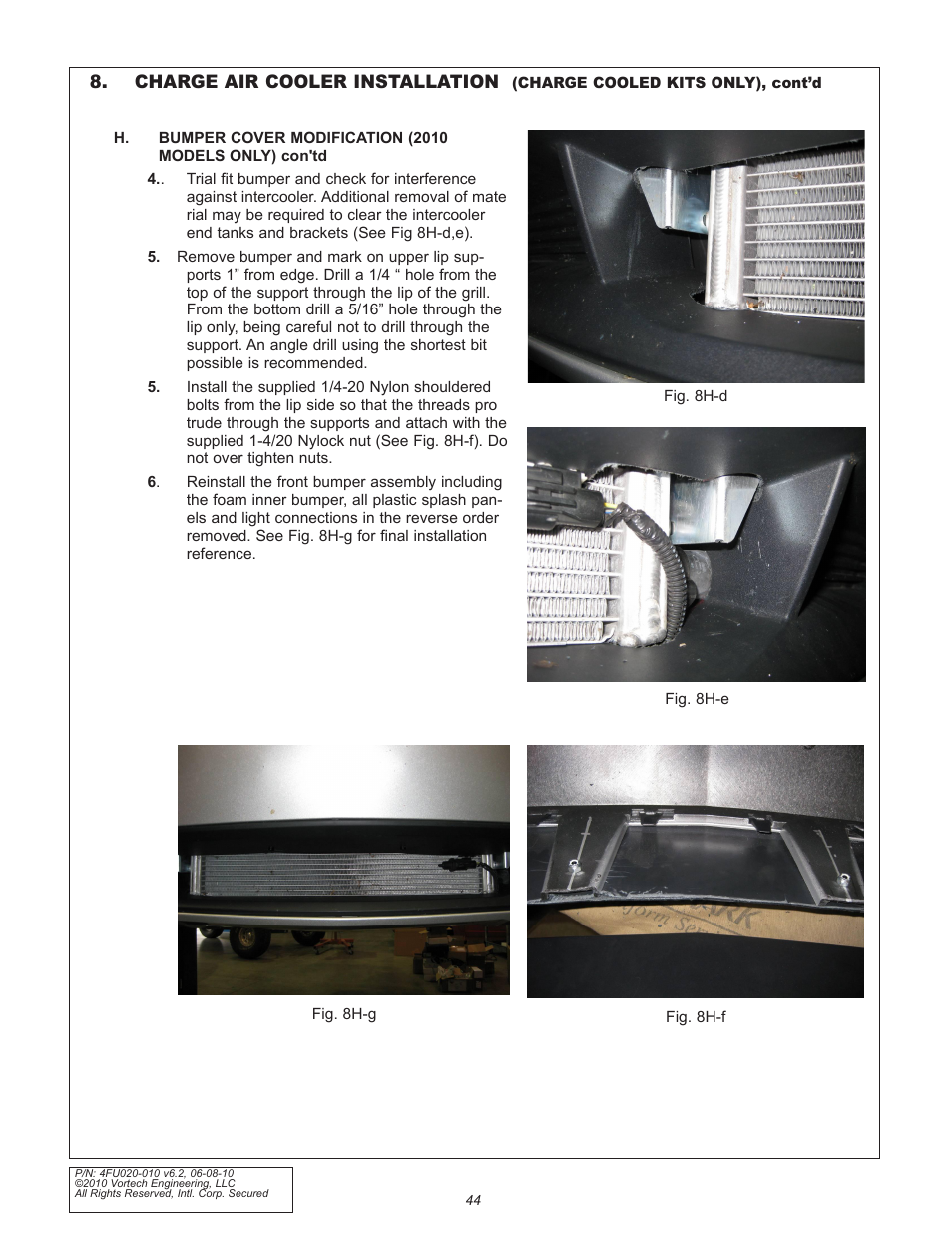 Vortech 2005-2010 Ford 4.6L 3v Mustang GT User Manual | Page 66 / 82