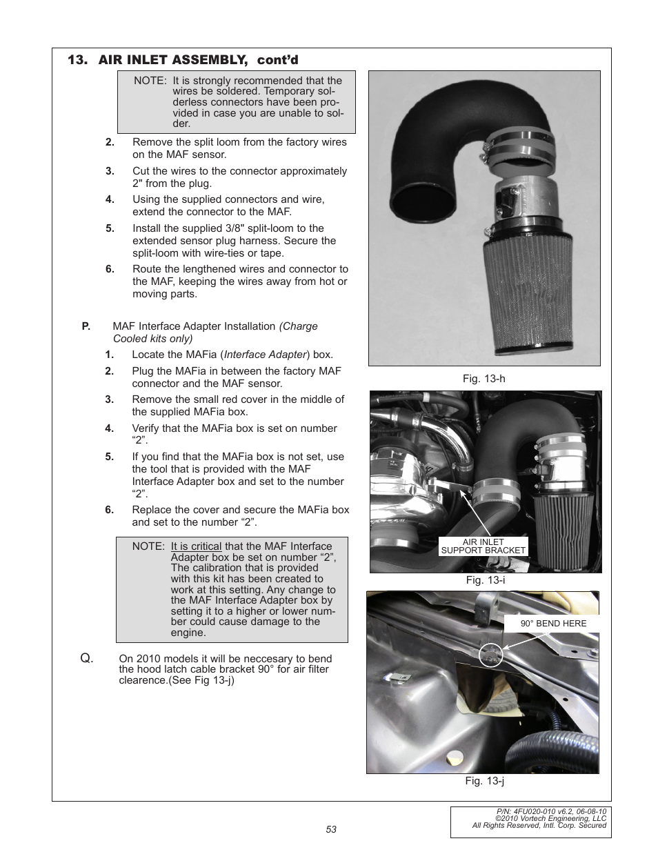 Vortech 2005-2010 Ford 4.6L 3v Mustang GT User Manual | Page 75 / 82
