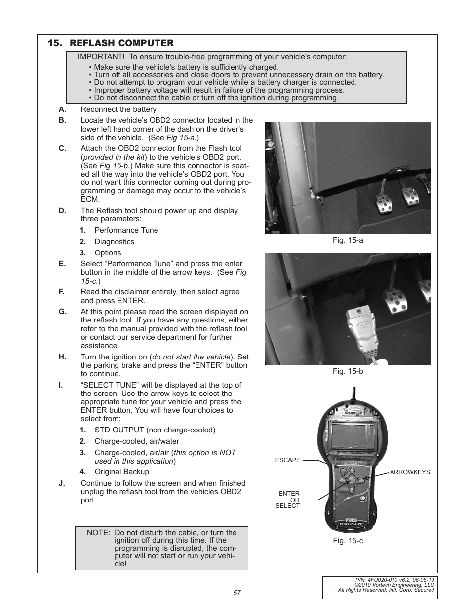 Vortech 2005-2010 Ford 4.6L 3v Mustang GT User Manual | Page 79 / 82