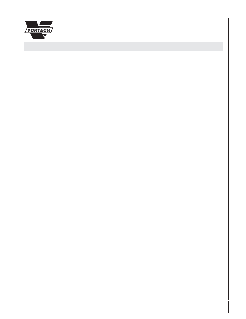 Parts list | Vortech 2000-2003 Ford Focus Zetec/SVT User Manual | Page 9 / 36