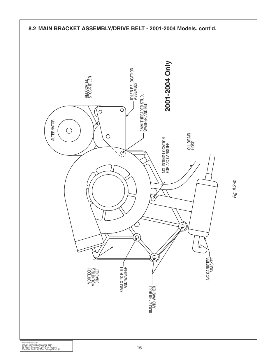 Vortech 2003-2004 Mustang Mach 1 User Manual | Page 28 / 42